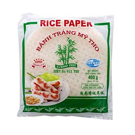Bamboo Tree Rice Paper Round Spring roll 22cm