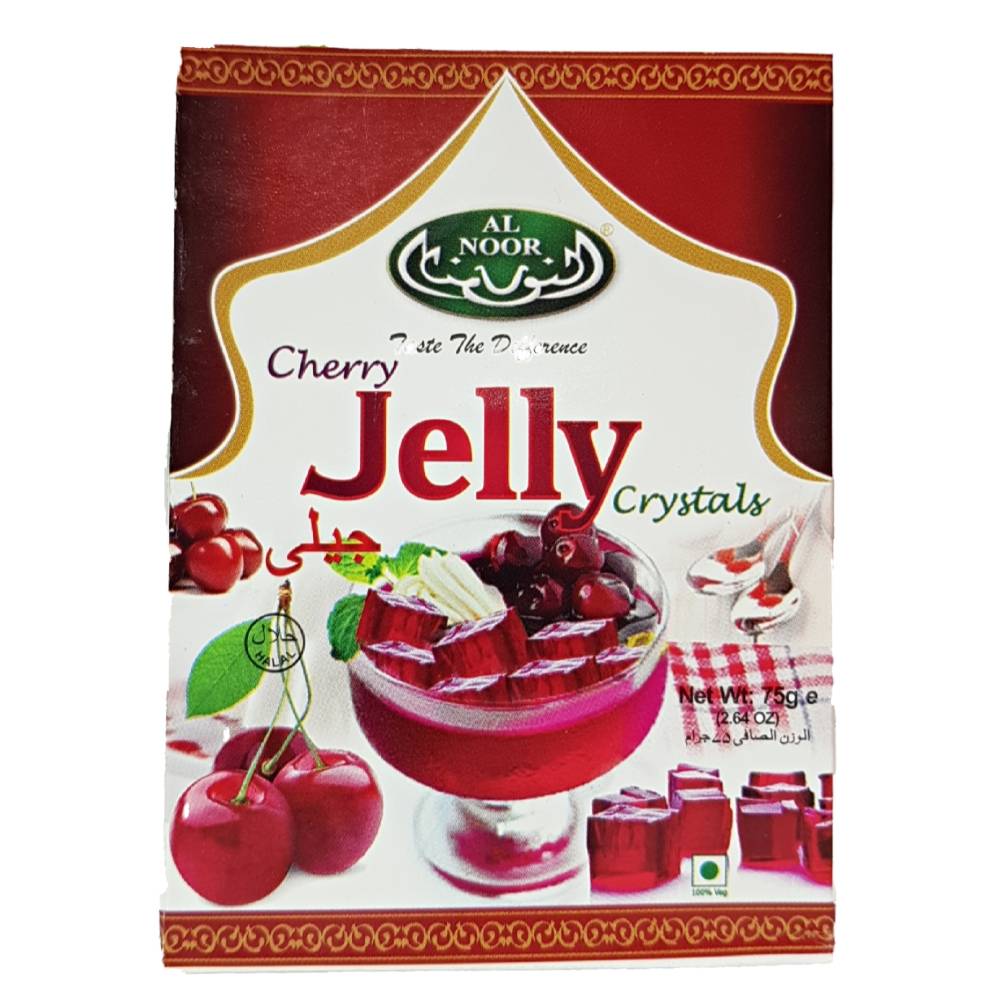 Al noor cherry jelly 75g