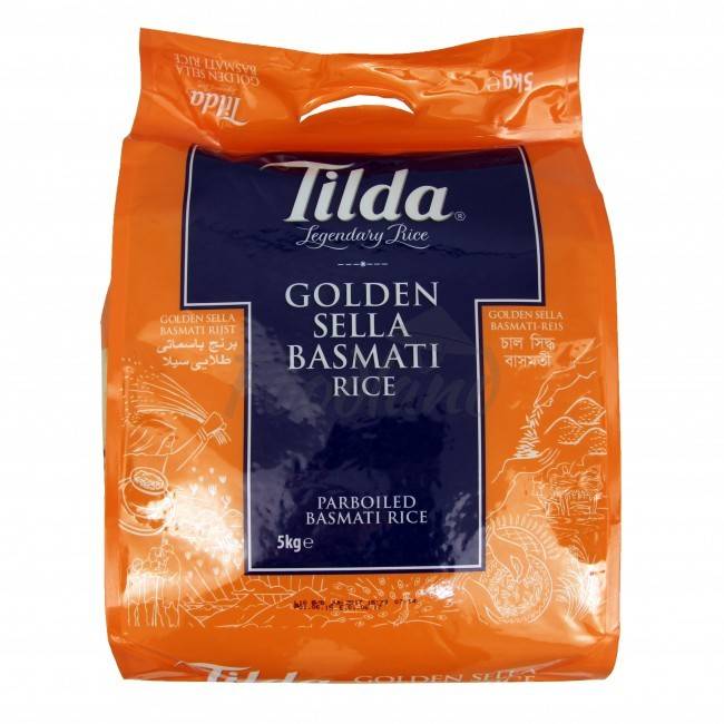 Tilda Golden Sella Basmati Rice 10kg