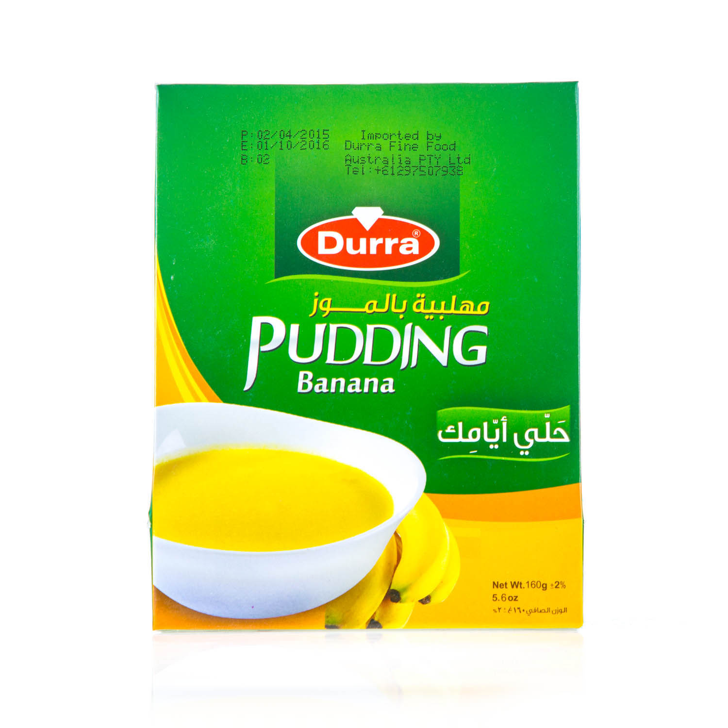 Durra Pudding Banana 160g