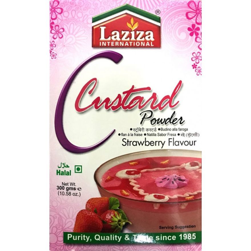 Laziza Custard Powder Strawberry 300g