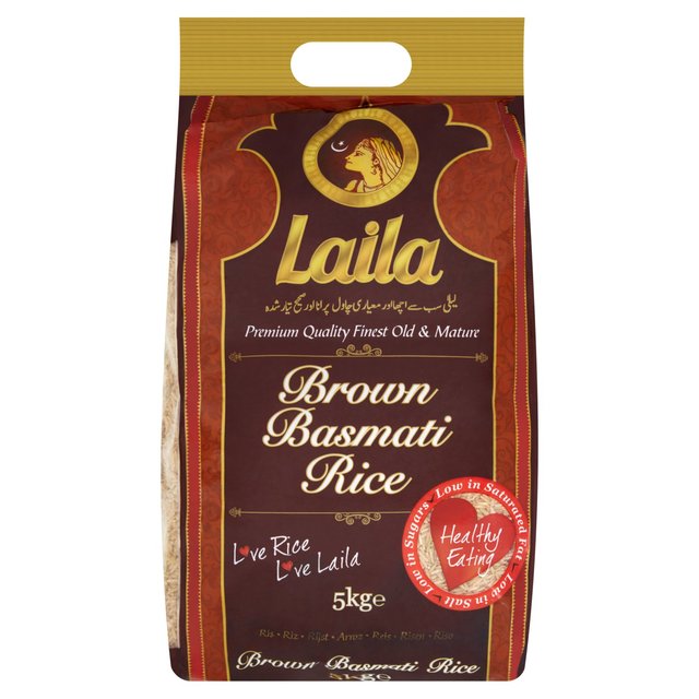 Laila Brown Basmati Rice 5kg