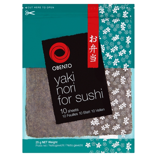 Obento Yaki Nori for Sushi 10 sheets