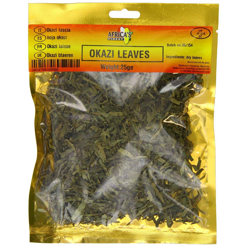Africa Finest Okasi Leaves 25g