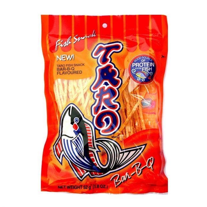 Taro Fish Snack BBQ 52G
