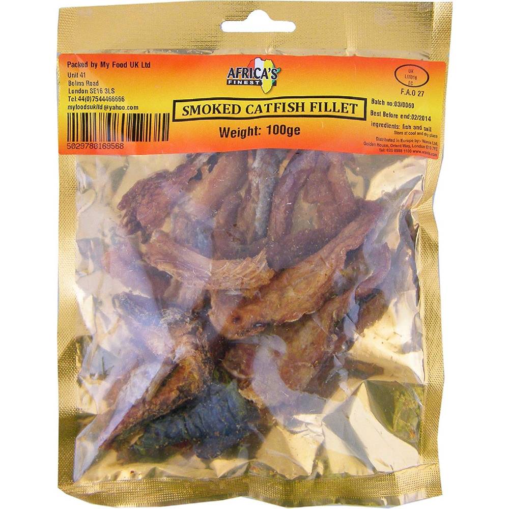 Africa Smoked Catfish Fillet 100g
