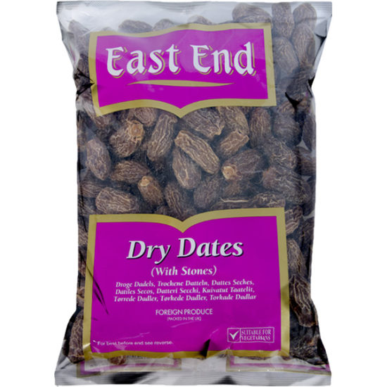 East End Dry Dates With Stones 375g