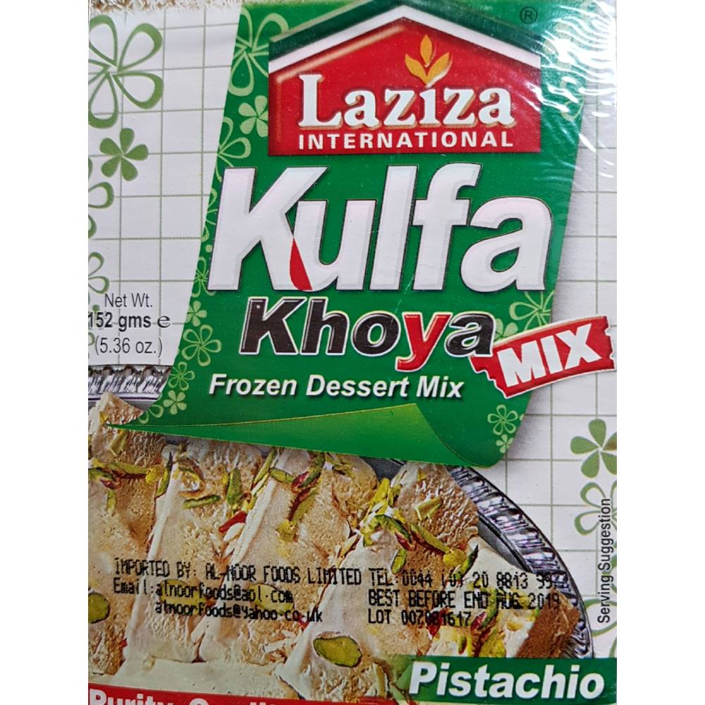 Laziza Kulfa Khoya Mix Pistachio 152g