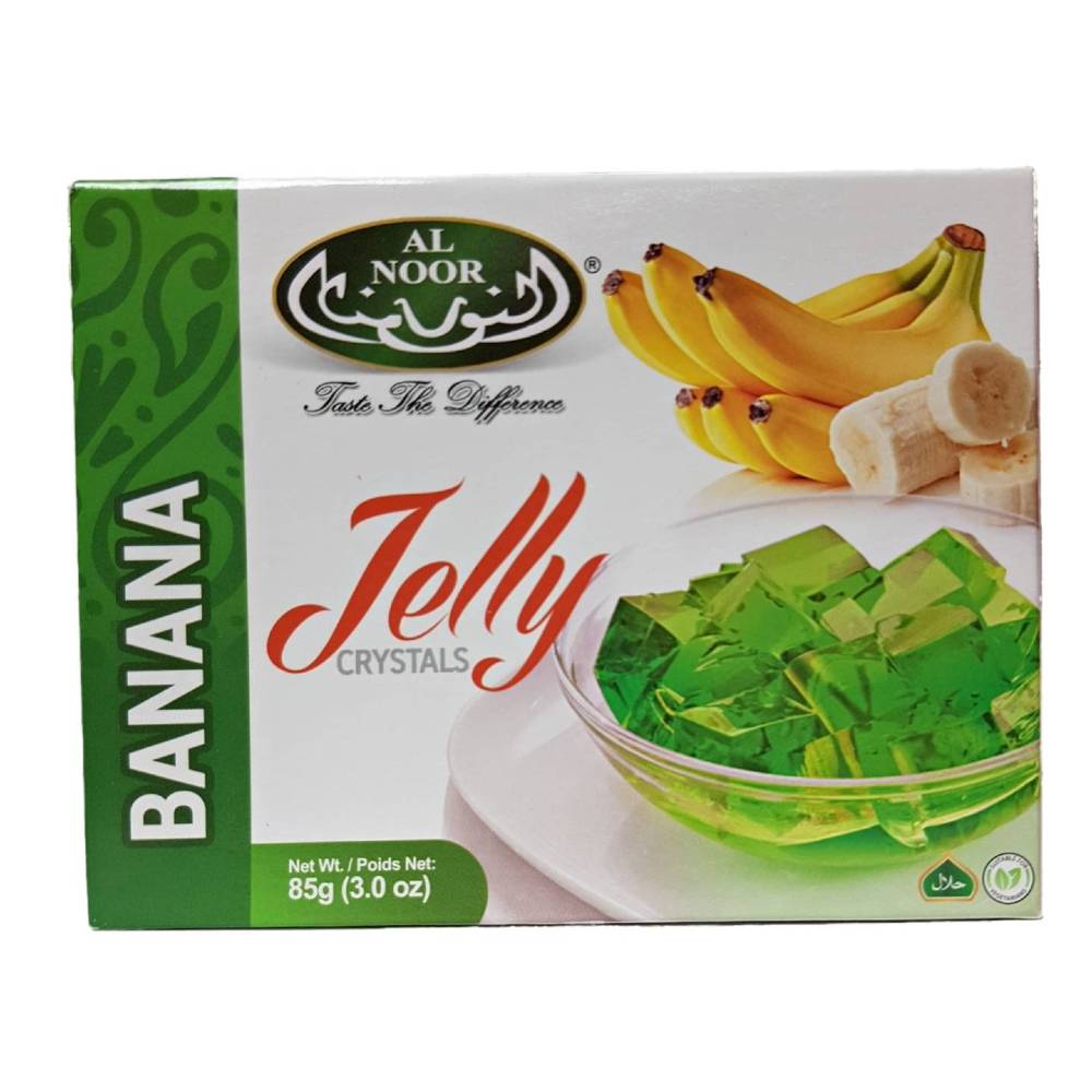 Al Noor Banana Jelly Crystals 75g