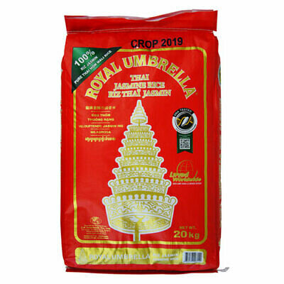 Royal Umbrella Thai Jasmine Rice  20kg