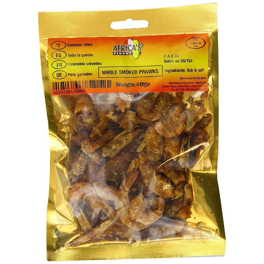 Af Whole Smoked Prawns 40g