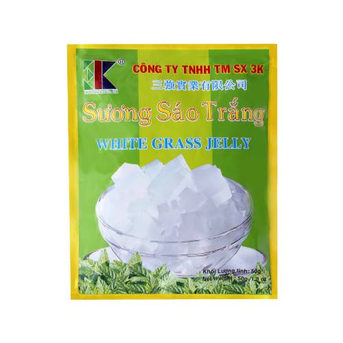 Suong Sao White Grass Jelly Powder 50g